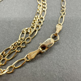 Estate 14K Y Gold 2.6mm 18” Figaro Chain