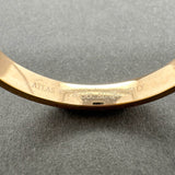 Estate Tiffany & Co. 18K R Gold 0.11ct Diamond Atlas Ring