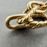 Estate David Yurman 18K Y Gold Madison Bracelet