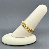 Estate Tiffany & Co. 18K Y Gold True Wide Ring