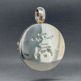 Estate Stephen Dweck SS Mabe Pearl Scarab Enhancer Pendant