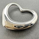 Estate Tiffany & Co. SS Peretti 27mm Open Heart Pendant