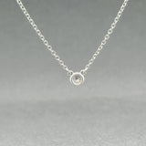 Estate Tiffany & Co. Peretti SS 0.14ct Diamond By The Yard Necklace