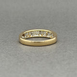 Estate 18K Y Gold 0.78ctw I-J/VS2 Diamond Ring