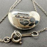 Estate Tiffany & Co. SS 19mm Bean Pendant