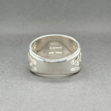 Estate SS Multigemstone Inlay Ring