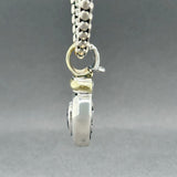 Estate David Yurman SS 14 Amethyst Heart Enhancer 32” Pendant