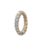 14K Y Gold 2.50ctw G/I1 Diamond Eternity Band