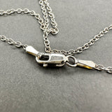 Estate 14K W Gold 1.52mm 19.25” Cable Chain