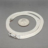 Estate SS Reversible 6.7mm 24” Herringbone Chain
