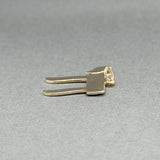 Estate 14K Y Gold 22.2mm Chai Pendant