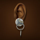 Estate La Nouvelle Bague 18K W Gold 0.75ctw Diamond Earrings