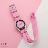 Women's Seiko 5 Sports meets the Pink Panther SRPM07