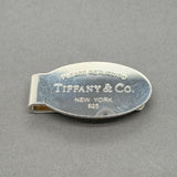 Estate Tiffany & Co. SS Oval Money Clip