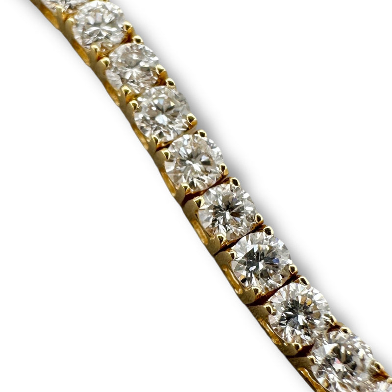 YGP Sterling 4ct F-G/VS2 Lab Created Diamond Tennis Bracelet