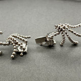 Estate 18K W Gold 3.51ctw G-H/SI1-2 Diamond Fringe Chocker Necklace