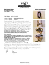 Estate 18K TT Gold 5.32ct Onyx & 1.49ctw J-K/SI1-2 Diamond Cocktail Ring