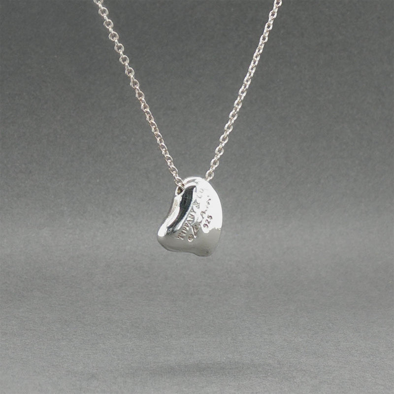 Estate Tiffany & Co. SS Peretti Full Heart Pendant