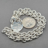Estate Tiffany & Co. SS Heart Tag Necklace