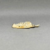 Estate 14K Y Gold Christ Head Pendant
