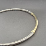 Estate David Yurman SS 14 Metro Collar Necklace