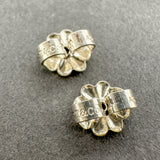 Estate Tiffany & Co. SS Knot Stud Earrings