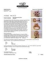 Estate 18K Y Gold 0.89ctw H/SI1-2 Diamond Cocktail Ring