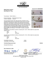 Estate 14K Y Gold 0.20ctw G-I/VS2 Diamond Stud Earrings