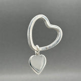Estate Tiffany & Co. SS Heart Key Ring
