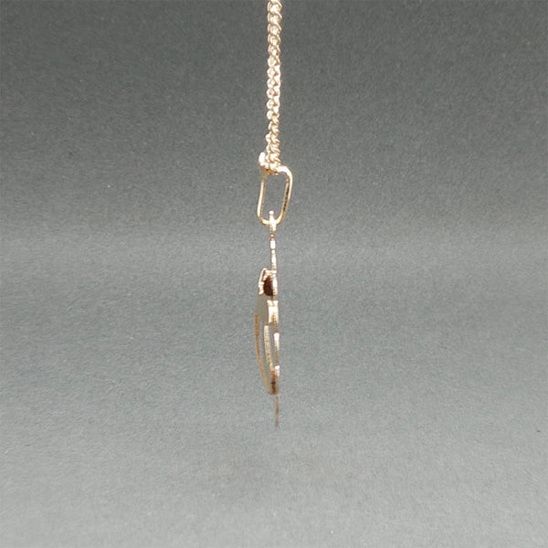 Estate 14K Y Gold Chai Pendant