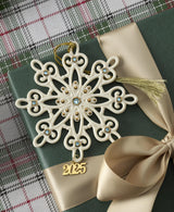 2025 Gemmed Snowflake Ornament