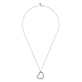SS 20" Love Foundation Twist Heart Necklace