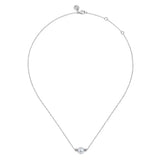 SS 17.5" Round Pearl Necklace