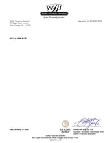 Estate 14K W Gold 3.74ct Kunzite & 0.32ctw Diamond Necklace