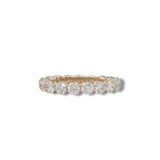 14K Y Gold 2.50ctw G/I1 Diamond Eternity Band