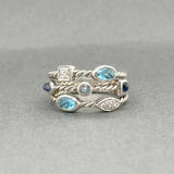 Estate David Yurman SS Confetti Ring