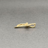 Estate 14K Y Gold 18.7mm Crucifix Pendant