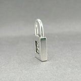 Estate Tiffany & Co. SS & Padlock Pendant
