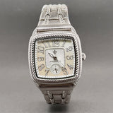 Estate Judith Ripka SS Women’s MOP Cushion Quartz Watch