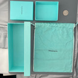 Estate Tiffany & Co. Mixed Size Box and Drawstring Pouch Bundle (NO JEWELRY)