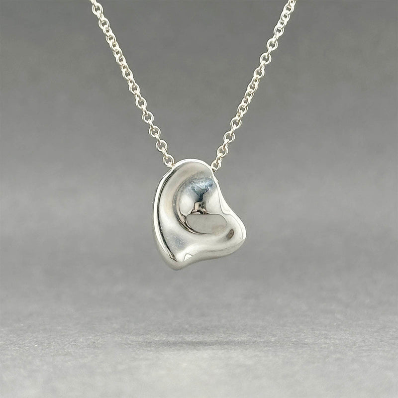 Estate Tiffany & Co. SS Peretti Vintage Full Heart Pendant
