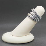 Estate David Yurman SS 18 Double X Crossover Ring