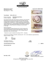 Estate 18K W Gold 0.28ctw H-I/SI1-2 Diamond Bracelet