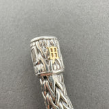 Estate John Hardy SS Diamond Icon Bracelet