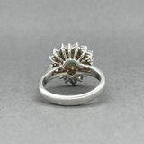 Estate 14K W Gold 0.58ct Alexandrite & 0.81ctw G-H/SI2-I1 Diamond Ring