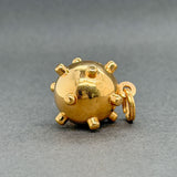 Estate 18K Y Gold Sputnik Pendant