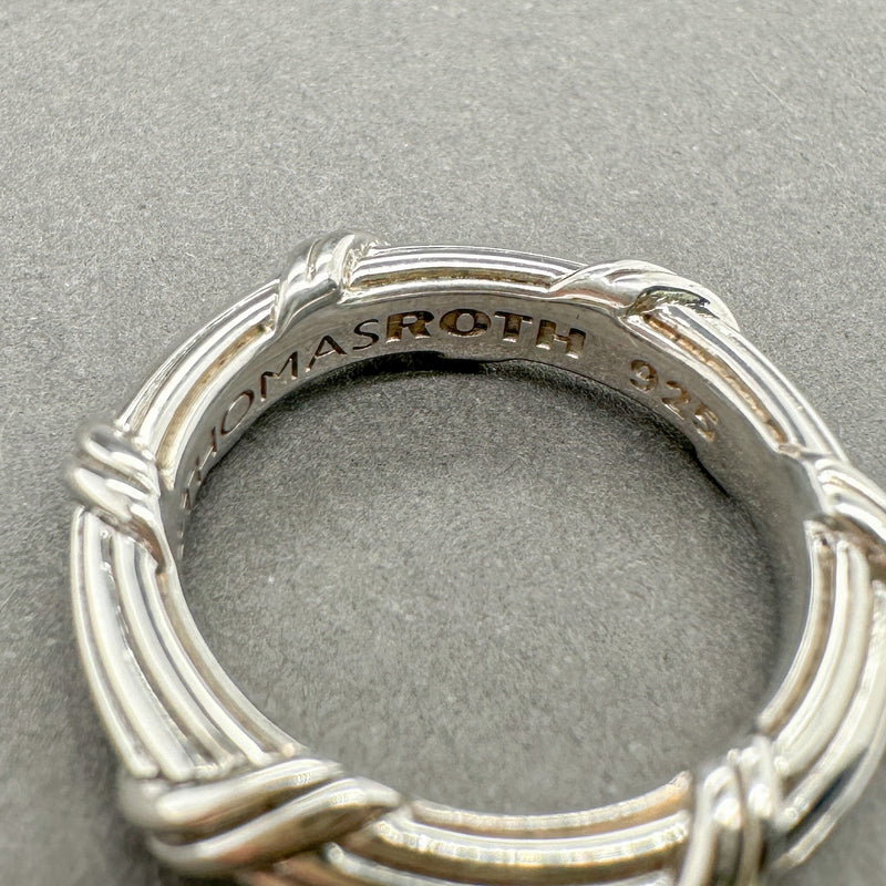 Estate Peter Thomas Roth SS Ribbon & Reed Ring – Walter Bauman Jewelers
