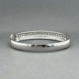 Estate Levian 14K W Gold 2.09ctw Chrysoberyl & 1.54ctw Diamond Bracelet