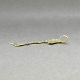 Estate 18K Y Gold Italy Pendant