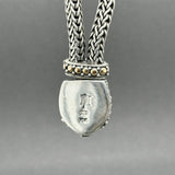 Estate John Hardy SS 18 Snake Drop Necklace